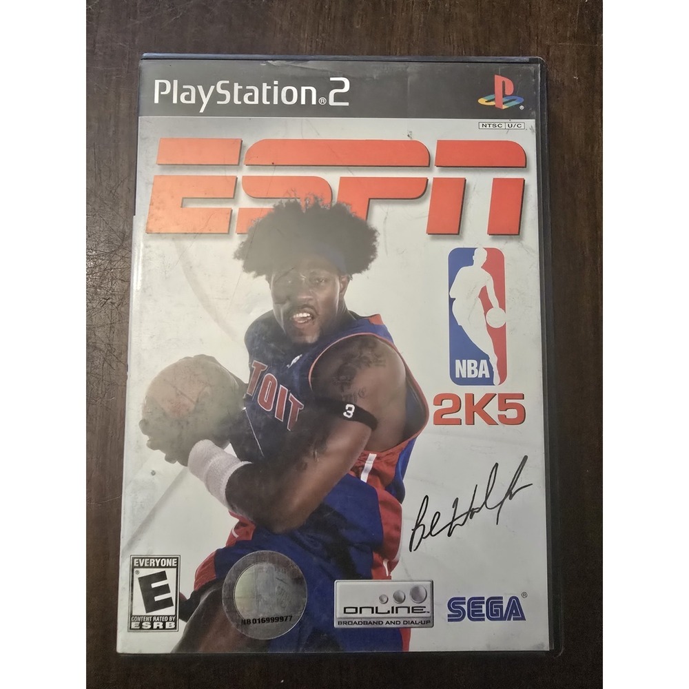 ESPN‎ NBA 2K5 Playstation 2 PS2 Video Game
